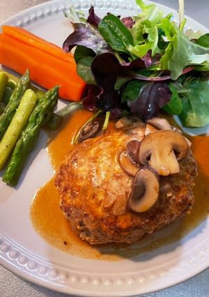 煮込み豆腐ハンバーグ-レシピのメイン写真