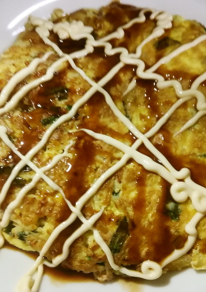 粉なしえのきのお好み焼き風-レシピのメイン写真