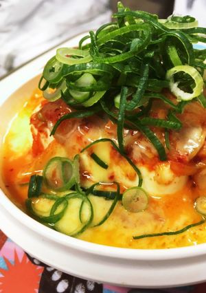 キムチ豆腐チーズレンチン-レシピのメイン写真