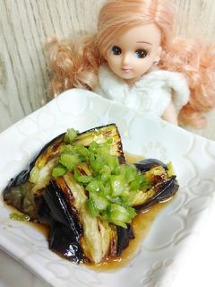 リカちゃん♡焼きナス(中華風ネギダレ)-レシピのメイン写真