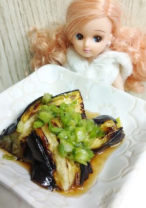 リカちゃん♡焼きナス(中華風ネギダレ)-レシピのメイン写真