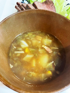 超簡単 あるもので カレースープ-レシピのメイン写真
