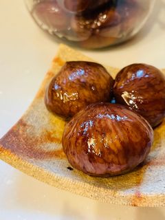 栗の紅茶渋皮煮-レシピのメイン写真