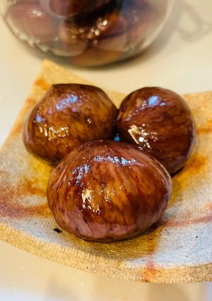 栗の紅茶渋皮煮-レシピのメイン写真