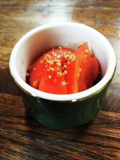 トマトの胡麻和え-レシピのメイン写真