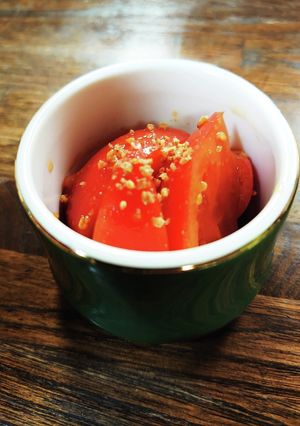 トマトの胡麻和え-レシピのメイン写真