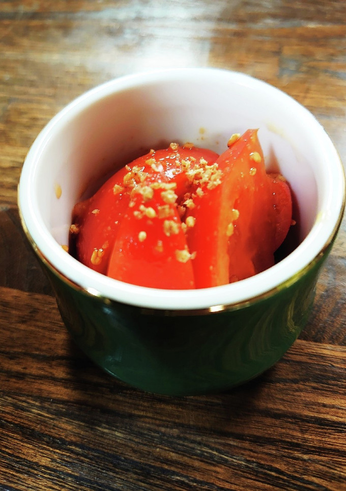 トマトの胡麻和え-レシピのメイン写真