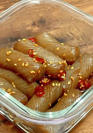 味が染みてるこんにゃくの甘辛煮-レシピのメイン写真