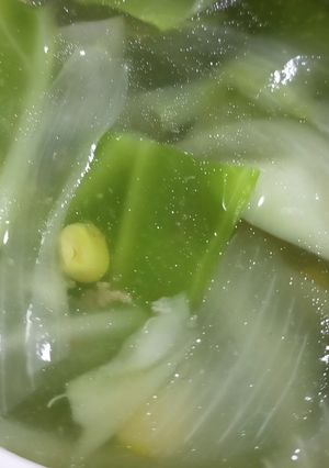 鶏チャーシュー煮汁で野菜たっぷりスープ-レシピのメイン写真