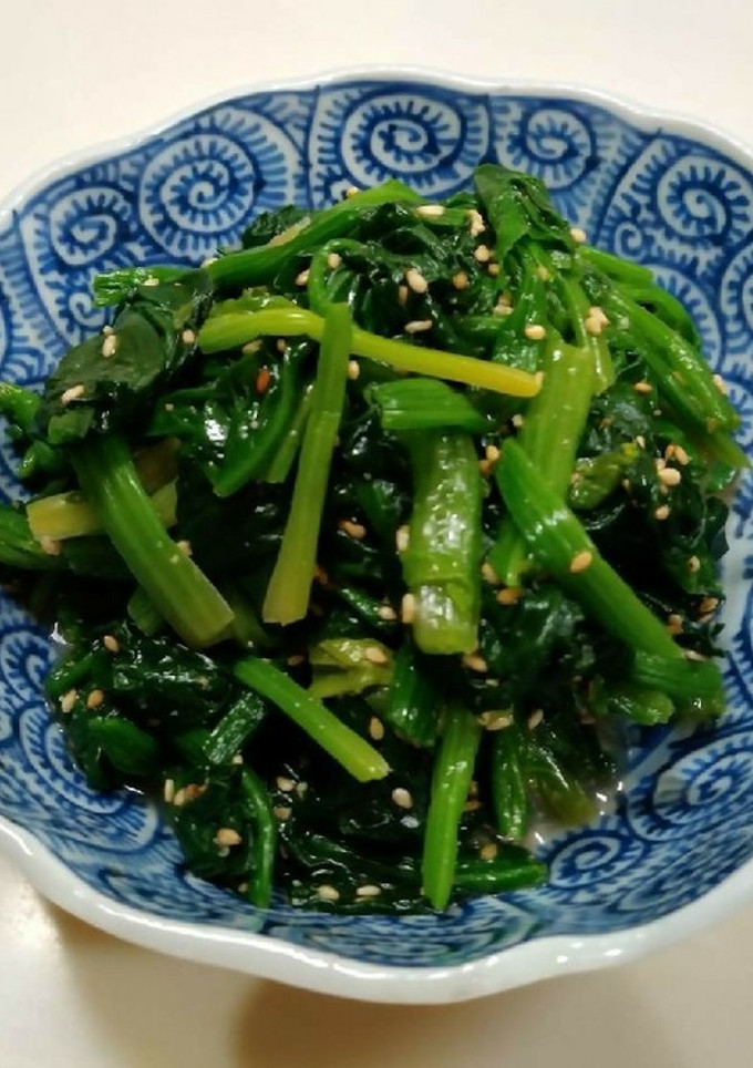 韓国風ほうれん草のごま和え＊ムンチ-レシピのメイン写真