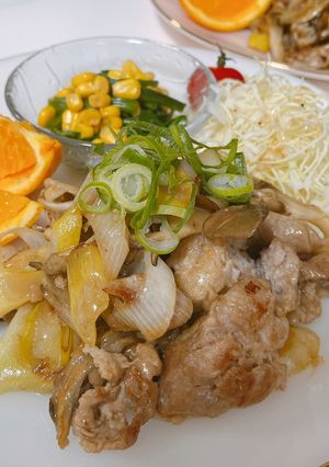 豚こまとエリンギのバターぽん酢炒め-レシピのメイン写真