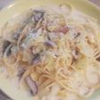出し汁で作る 豆乳クリームスープパスタ