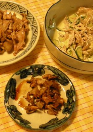 鶏がらをベースとした３品-レシピのメイン写真