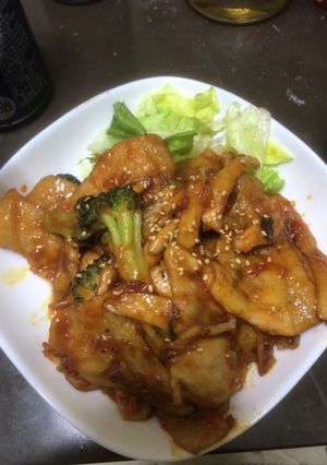 豚肉のチリソース-レシピのメイン写真