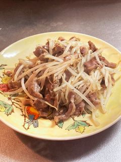 簡単!砂肝ともやしのスパイシー炒め-レシピのメイン写真
