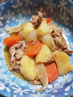 時短、簡単!肉じゃが~すき焼きのタレ編-レシピのメイン写真