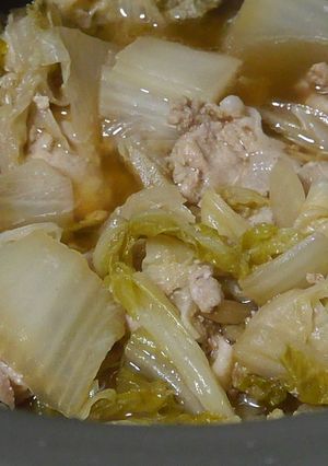 豚肉と白菜の炊いたもの-レシピのメイン写真