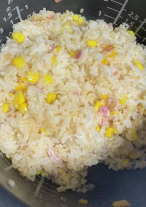 ベーコンで簡単ピラフ-レシピのメイン写真