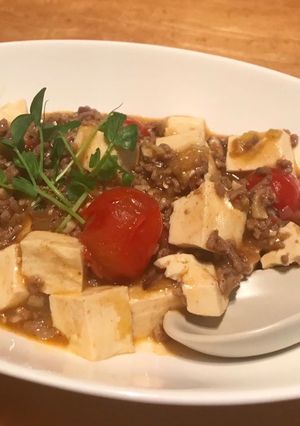 おうちでつくる☆トマト麻婆豆腐-レシピのメイン写真