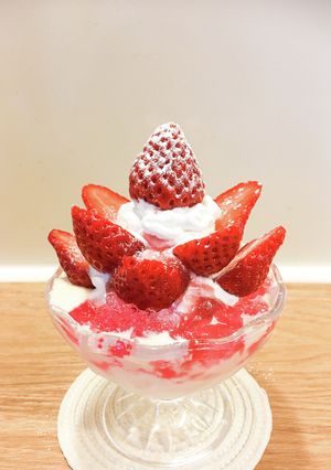 この胸に刻むよ!☆イチゴのサンデー-レシピのメイン写真