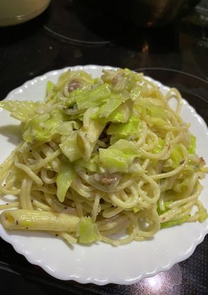 キャベツとアンチョビのクリームパスタ-レシピのメイン写真