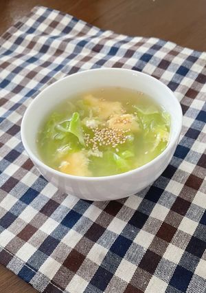 ふんわり卵の中華スープ♡-レシピのメイン写真