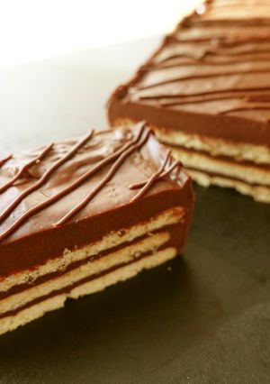 ココナッツサブレdeガナッシュケーキ-レシピのメイン写真