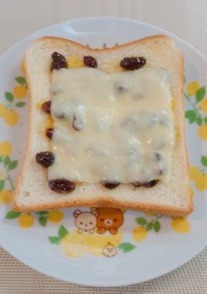レーズン&マーマレードのチーズトースト-レシピのメイン写真