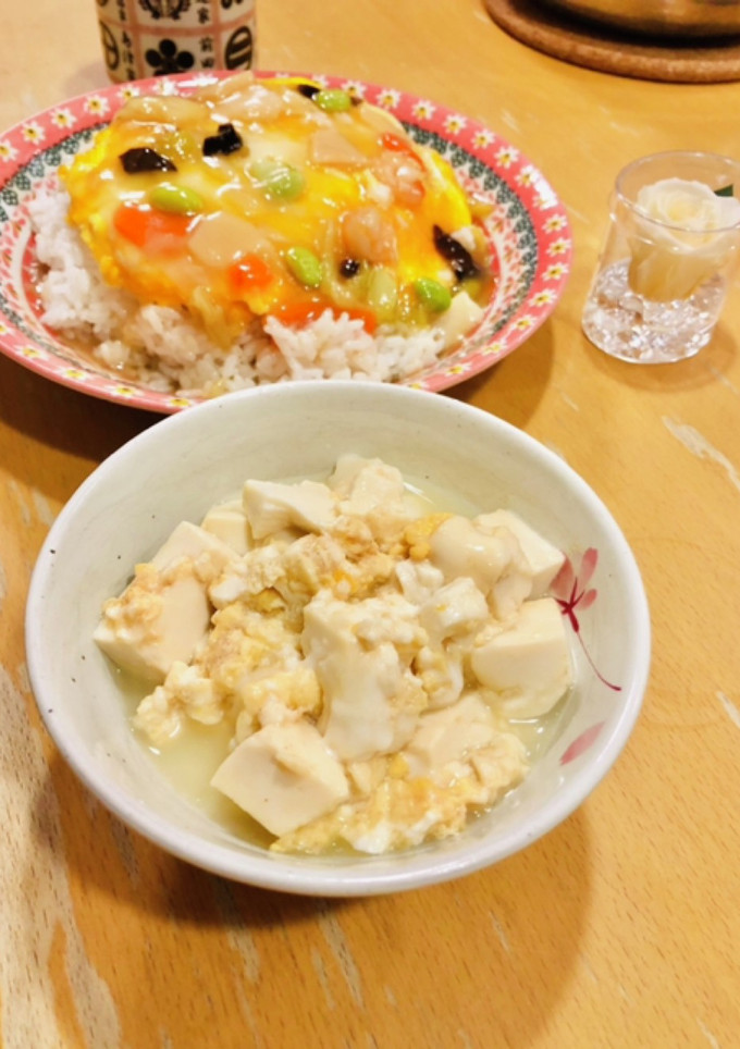 簡単あと一品♪豆腐と卵のふんわりおかず☆-レシピのメイン写真
