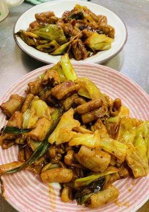 豚ホルモンの味噌炒め-レシピのメイン写真