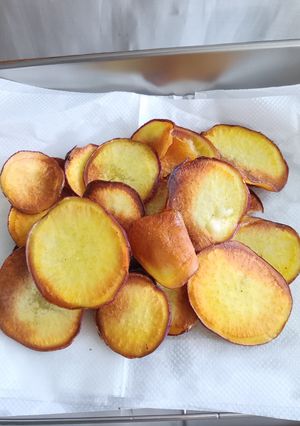 我が家の定番おやつ☆さつま芋チップス♪-レシピのメイン写真