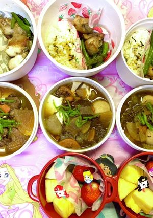 姉妹弁当130-レシピのメイン写真