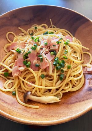 しめじとベーコンの和風パスタ-レシピのメイン写真