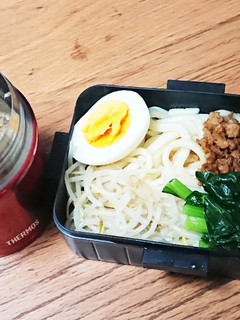 温かいつけうどん弁当-レシピのメイン写真