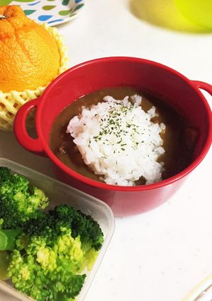 レンジで熱々！カレーのお弁当ならこれ！-レシピのメイン写真