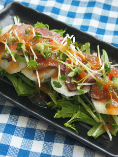 長芋とローストビーフの贅沢和サラダ-レシピのメイン写真