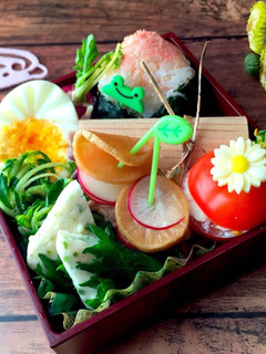 如月9 お弁当おかずミニおにぎり-レシピのメイン写真