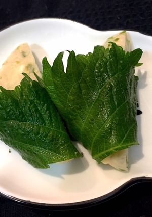 青のりチーズ　ミニはんぺん　大葉巻き-レシピのメイン写真
