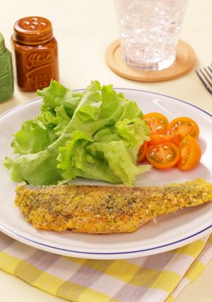 鮭のカレーパン粉焼き-レシピのメイン写真