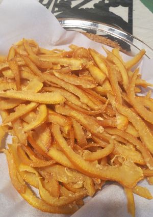 柑橘類のピール-レシピのメイン写真