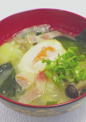 パパッと部活めし　みそ汁-レシピのメイン写真