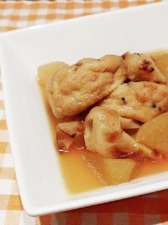 味しみしみ大根とがんも、焼き竹輪の煮物-レシピのメイン写真