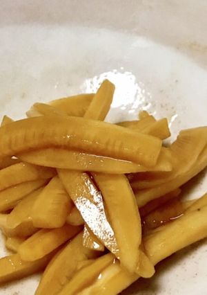 節約✩ポン酢で簡単✩大根の皮のお漬物-レシピのメイン写真