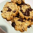 チョコ入りオートミールクッキー