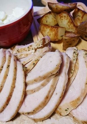 鶏むね肉の低温調理-レシピのメイン写真