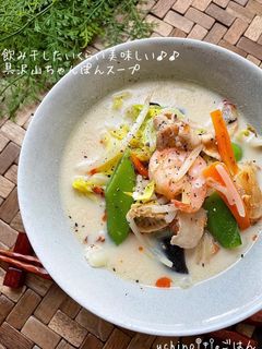 飲み干したい位美味しい★ちゃんぽんスープ-レシピのメイン写真