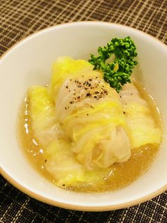 簡単!白菜と豚バラのロール煮-レシピのメイン写真