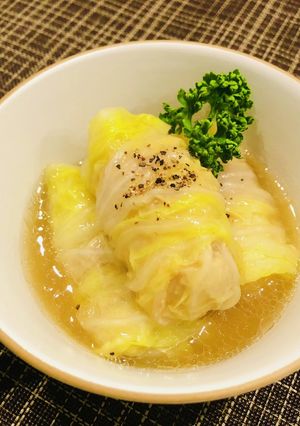 簡単!白菜と豚バラのロール煮-レシピのメイン写真
