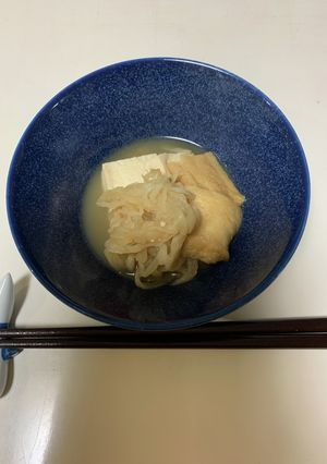 切干大根と豆腐の煮物（パナ電圧又は炊飯器-レシピのメイン写真