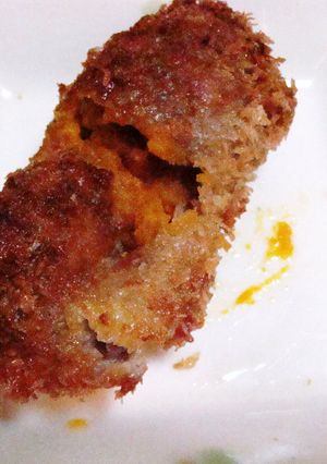 かぼちゃの牛肉巻きコロッケ-レシピのメイン写真